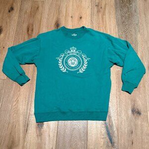 Hollister Catalina Island Southern California Sweatshirt Green M